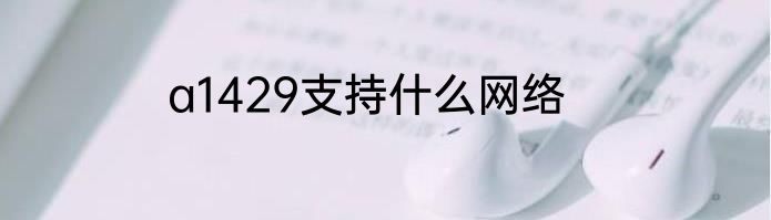 a1429支持什么网络