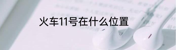 火车11号在什么位置