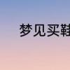 梦见买鞋子是什么意思周公解梦