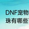 DNF宠物宝珠哪里能买呢DNF宠物宝珠有哪些可以买