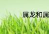 属龙和属马姻缘合不合