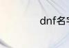 dnf名字符号怎么打