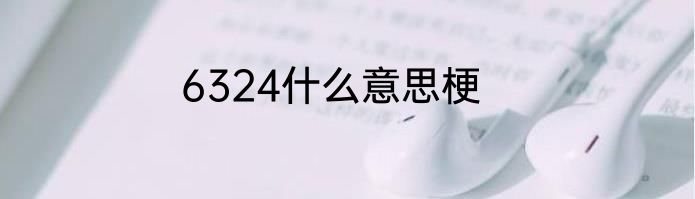 6324什么意思梗