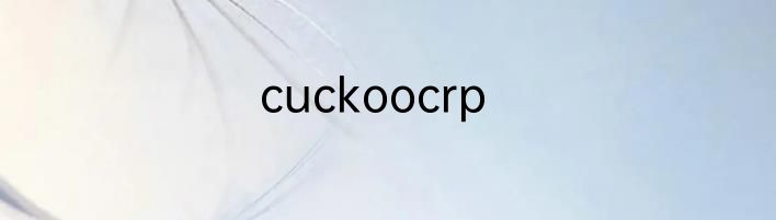 cuckoocrp