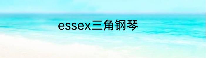 essex三角钢琴