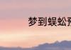 梦到蜈蚣预示着什么意思