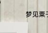 梦见粟子是什么意思