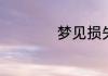 梦见损失是什么预兆