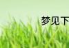 梦见下梯子的意思