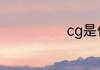 cg是什么意思的