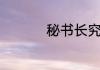 秘书长究竟是做什么的