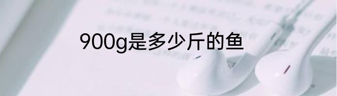 900g是多少斤的鱼