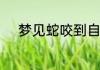 梦见蛇咬到自己的手是什么意思