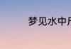 梦见水中尸体是什么意思