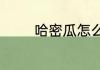 哈密瓜怎么切好看简单好看