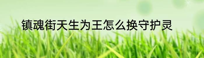 镇魂街天生为王怎么换守护灵