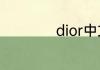dior中文是什么牌子