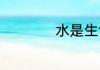 水是生命之源的原因