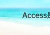 Access是什么样的软件
