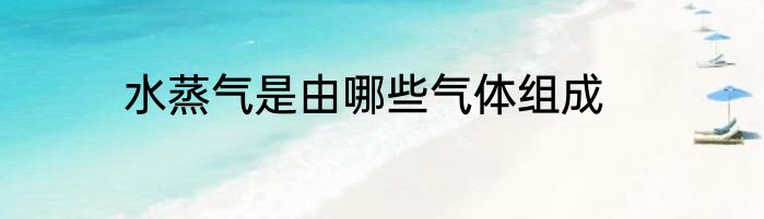 水蒸气是由哪些气体组成