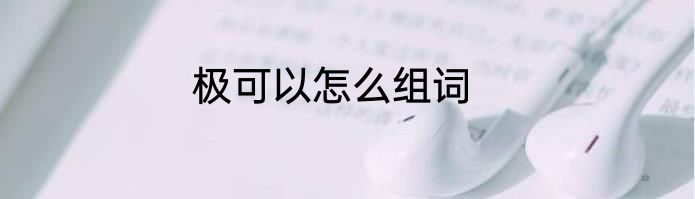 极可以怎么组词
