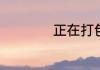 正在打包英语怎么说
