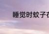 睡觉时蚊子在耳边响怎么解决