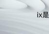 ix是什么数字