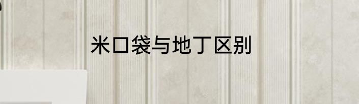 米口袋与地丁区别
