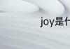 joy是什么意思中文