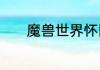 魔兽世界怀旧服位面什么意思