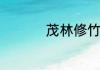 茂林修竹比喻什么意思