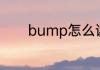 bump怎么读音bump的意思