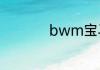 bwm宝马是什么意思
