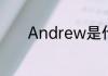 Andrew是什么意思及反义词