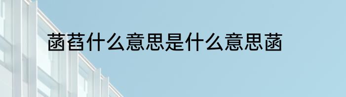 菡萏什么意思是什么意思菡