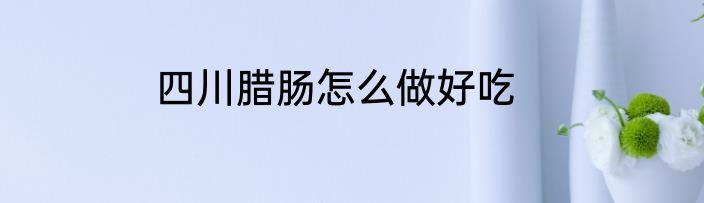 四川腊肠怎么做好吃