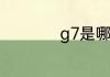 g7是哪七国集团峰会