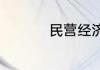 民营经济的地位和作用