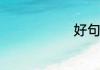 好句摘抄大全
