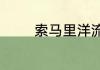 索马里洋流冬夏成因是什么