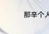 那辛个人资料简介年龄