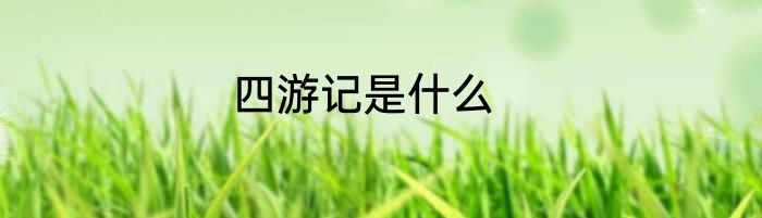 四游记是什么