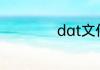 dat文件是什么文件
