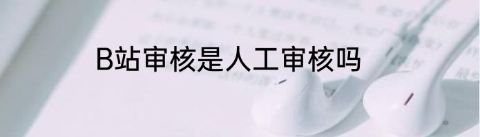B站审核是人工审核吗