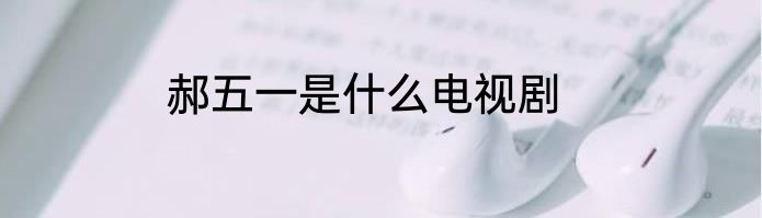 郝五一是什么电视剧