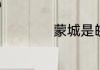 蒙城是皖南还是皖北