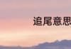 追尾意思和来源是什么