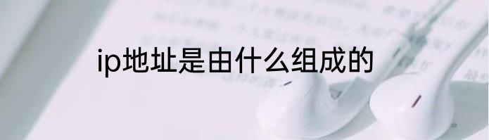 ip地址是由什么组成的