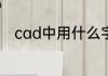 cad中用什么字体能显示钢筋符号